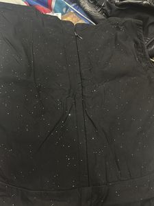 Chic Black Sparkle one piece dress