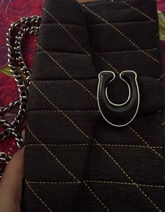 authentic Coach Quilted Tabby Medium Shoulder Bag
