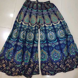 Boho Print Palazzo Pants