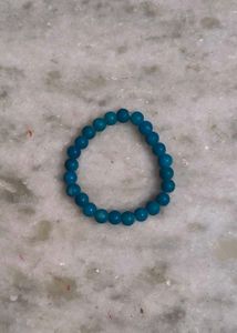 Blue Beaded Bracelet