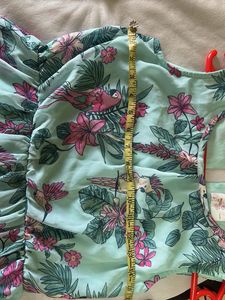 Tropical Print Dress