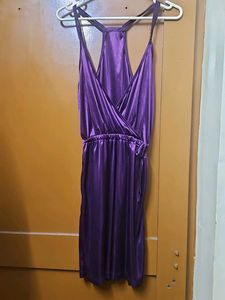 Purple Mini Honeymoon Dress 💜