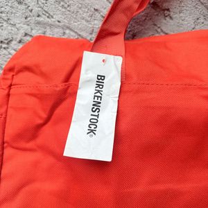 Birkenstock Orange Duffle Bag