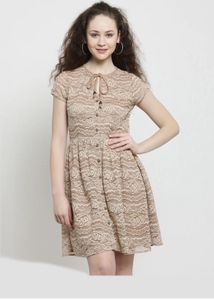 Beige Dress | Latin Quarters | PRICE DROP