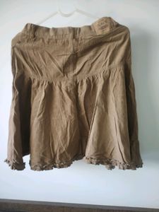 Imported Cordroy Skirt