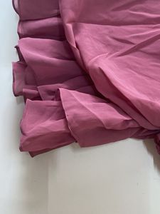 Chic Pink Ruffle Mini Dress