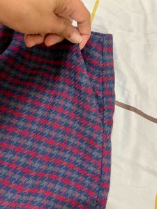 Houndstooth Mini Skirt