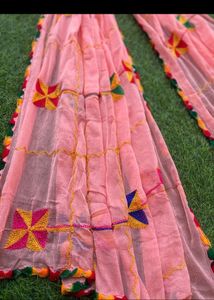 Pink Colour Trendy Dupatta