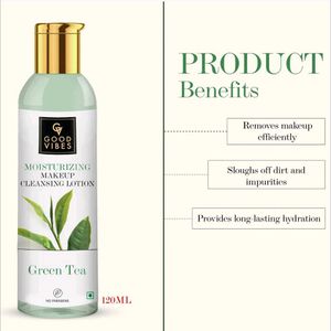 Good Vibes Green Tea Makeup Cleansing Lotion