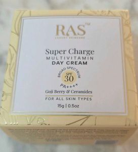 Brand new RAS Super Charge Day Cream