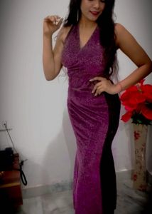 Sparkly Purple Party Dress