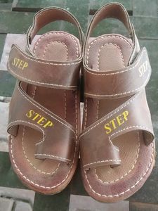Boys' Brown "STEP" Sandals