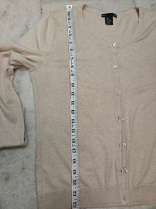H&amp;M Cream Knit Cardigan