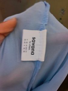 Sheer Ruched Drawstring Top