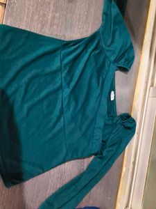 Emerald Green Mini Dress