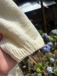 Cream Knit Cardigan