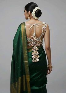 Floral Print Saree Blouse