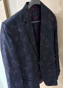 Men's Floral Blazer