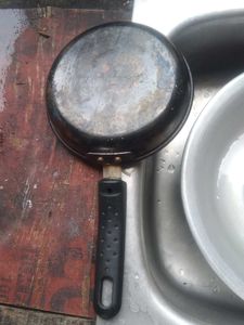 Set of 3 Non-Stick Pans &amp; Saucepan