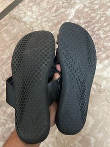 Black Cross Strap Sandals