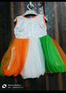 Tricolor Baby Dress