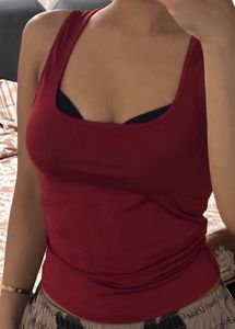 Cherry Red Tank Top