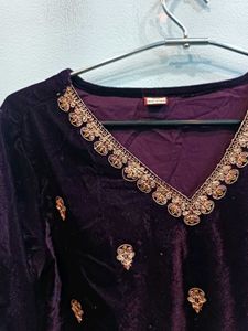 🇮🇳 Velvet Heavy Work Suit