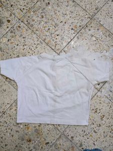 White California Crop Top