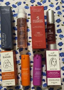 Bella Vita &amp; Plum Perfume Bundle and skincare