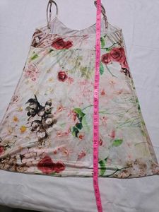 jubilia Floral Ruffle Mini Dress