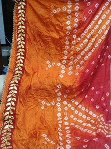 Orange elegant dupatta