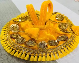 Laddu Gopal Fancy Velvet Dress Size 2,3,4