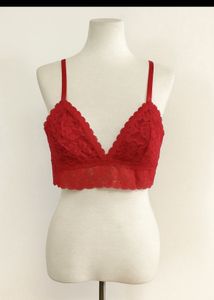 H&amp;M Lace Bralette - Red