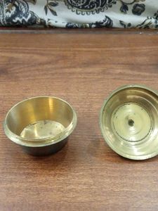 Brass box with Floral Design
