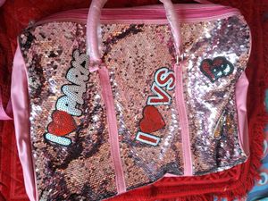 Sparkling Sequin Duffle Bag