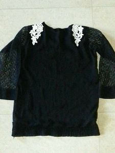 Top With net Sleeve. Size 34in . 2,3 time used.
