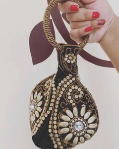 Embellished Evening Clutch Bag