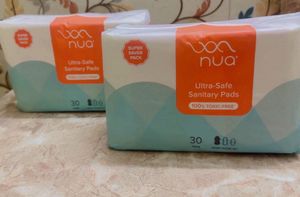 Nua Ultra-Safe Sanitary Pads (2 Packs)