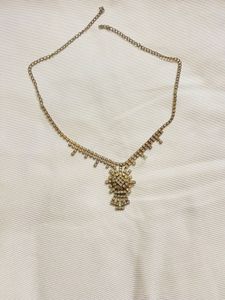 Sparkling Rhinestone Pendant Necklace