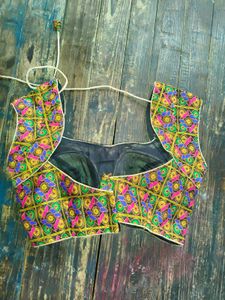Vibrant Embroidered Blouse