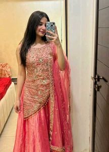 Beautiful Pink Embroidered Lehenga Choli