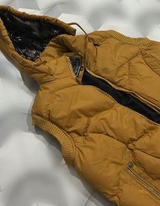 Mustard Puffer Vest