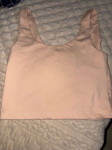Basic nude Crop Top