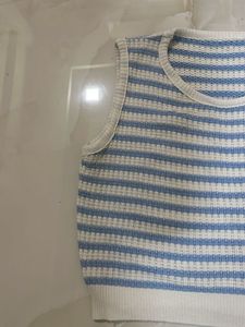Striped Knit Tank Top