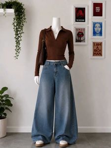 Brown Full Sleeve Fitted Crop T-Shirt