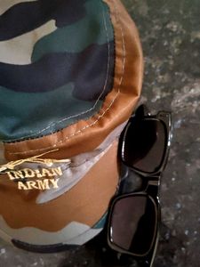 Cap with shades
