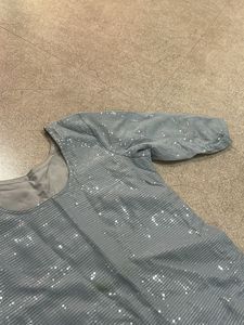 Powder Blue Sequin Kurta