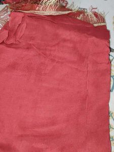 Elegant Maroon Embroidered Unstitched Suit
