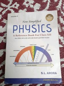 SL Arora Volume II Class XII 2025-26
