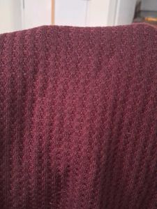 Chic Burgundy Waffle Knit Cami Tank Top